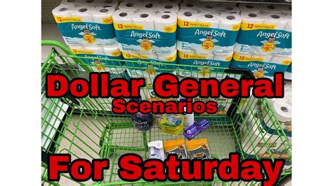 dollar general scenarios this week.